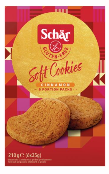 SCHAR SOFT COOKIE CINNAMON 210 G XMAS - Farmafamily.it