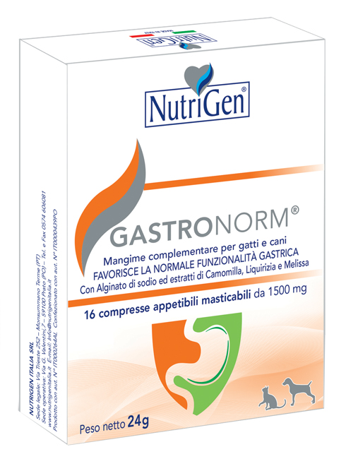 GASTRONORM 16 COMPRESSE NUTRIGEN - Farmafamily.it