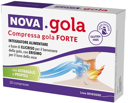 NOVA GOLA FORTE 20 COMPRESSE - Farmafamily.it