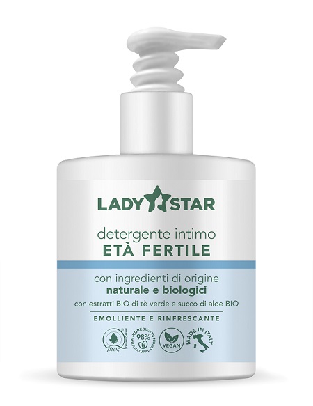LADYSTAR  DETERGENTE INTIMO DONNA FERTILE 300 ML - Farmafamily.it