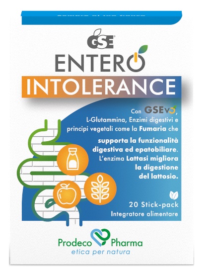 GSE ENTERO INTOLERANCE 20 STICKPACK - Farmafamily.it