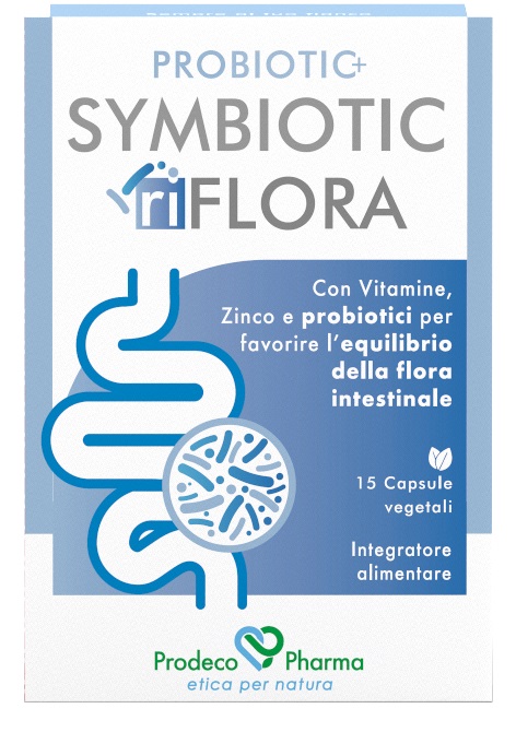 PROBIOTIC+ SYMBIOTIC RIFLORA 15 CAPSULE - Farmafamily.it