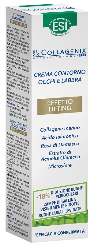 ESI BIOCOLLAGENIX CREMA CONTORNO OCCHI LABBRA EFFETTO LIFTING 15 ML - Farmafamily.it