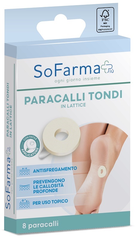 CEROTTO PARACALLO TONDO SOFARMAPIU' 8 PEZZI - Farmafamily.it