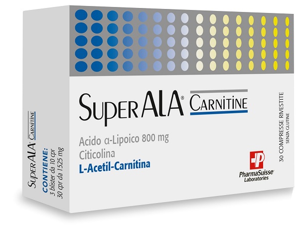 SUPERALA CARNITINE 30 COMPRESSE - Farmafamily.it