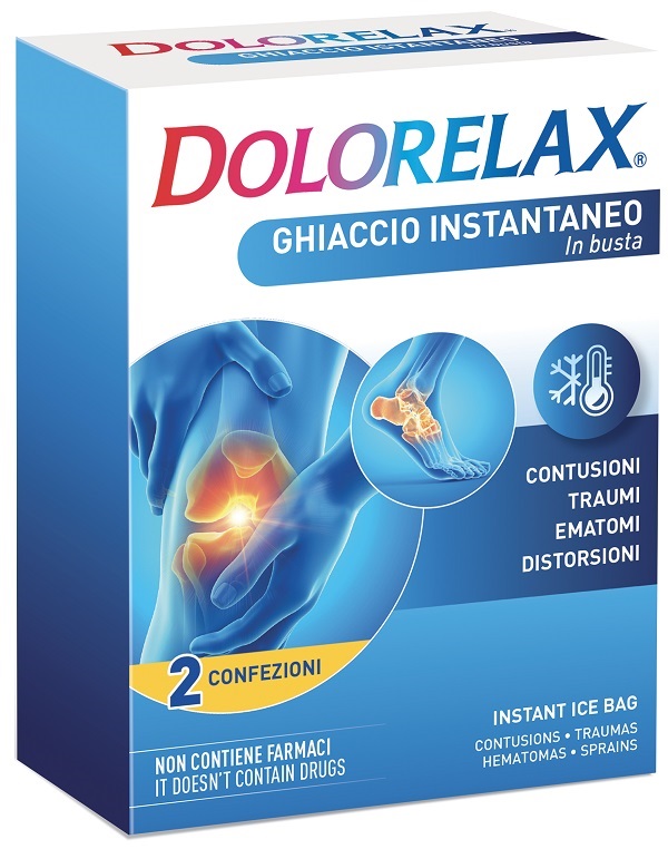 GHIACCIO ISTANTANEO DOLORELAX 2 BUSTE - Farmafamily.it