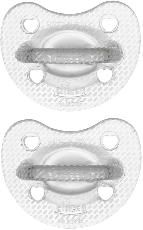 CHICCO GOMMOTTO SILICONE CRYSTAL 16-36 MESI 2 PEZZI - Farmafamily.it