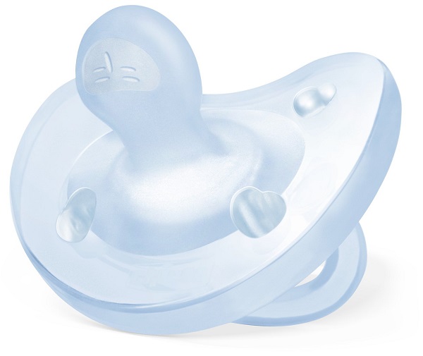 CHICCO GOMMOTTO SILICONE AZZURRO 2-6 MESI 1 PEZZO - Farmafamily.it