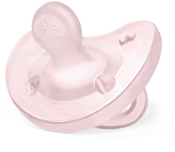 CHICCO GOMMOTTO SILICONE ROSA 2-6 MESI 1 PEZZO - Farmafamily.it