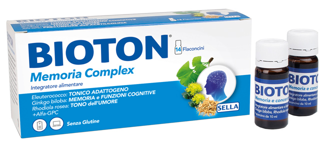 BIOTON MEMORIA COMPLEX 14 FLACONCINI DA 10 ML - Farmafamily.it