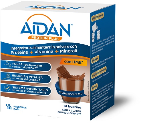 AIDAN PROTEIN PLUS CIOCCOLATO 14 BUSTINE - Farmafamily.it