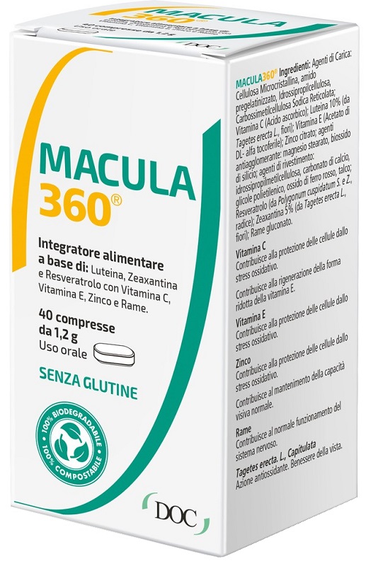 MACULA 360 40 COMPRESSE - Farmafamily.it