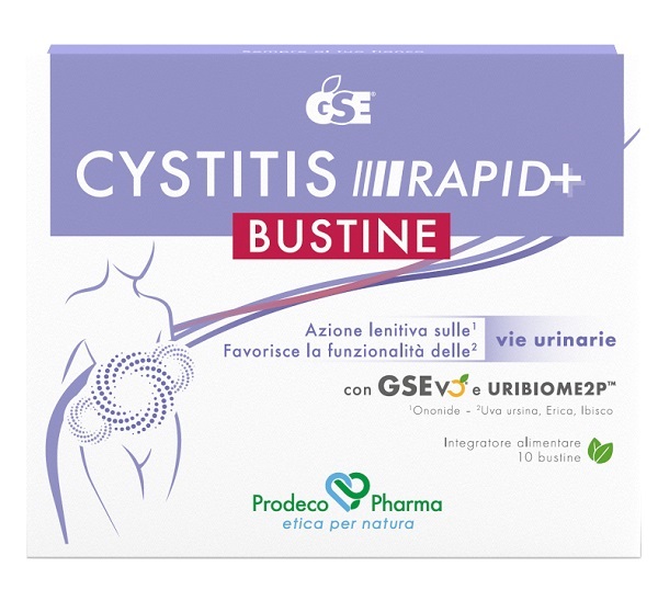 GSE CYSTITIS RAPID+ 10 BUSTINE - Farmafamily.it