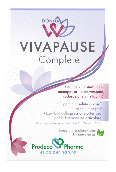 DONNAW VIVAPAUSE COMPLETE 30 COMPRESSE - Farmafamily.it