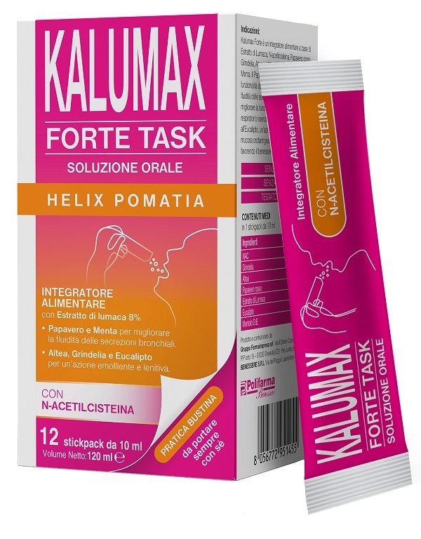 KALUMAX FORTE TASK 12 STICKPACK - Farmafamily.it