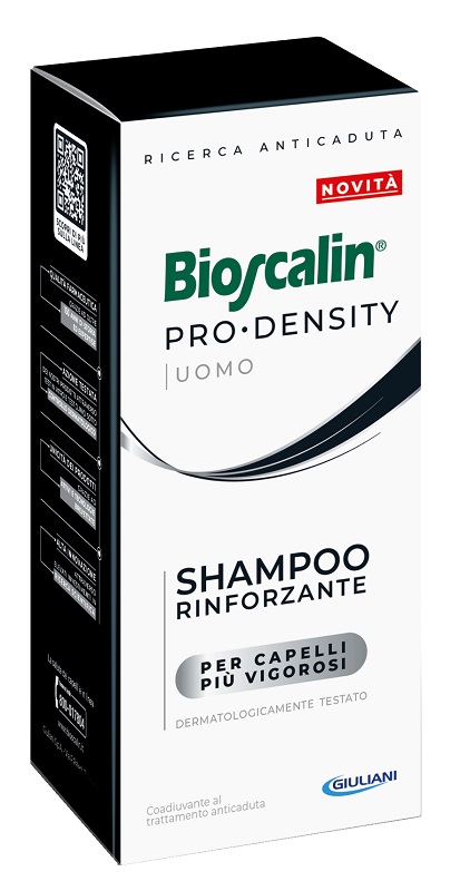 BIOSCALIN PRO DENSITY UOMO SHAMPOO RINFORZANTE 200 ML - Farmafamily.it