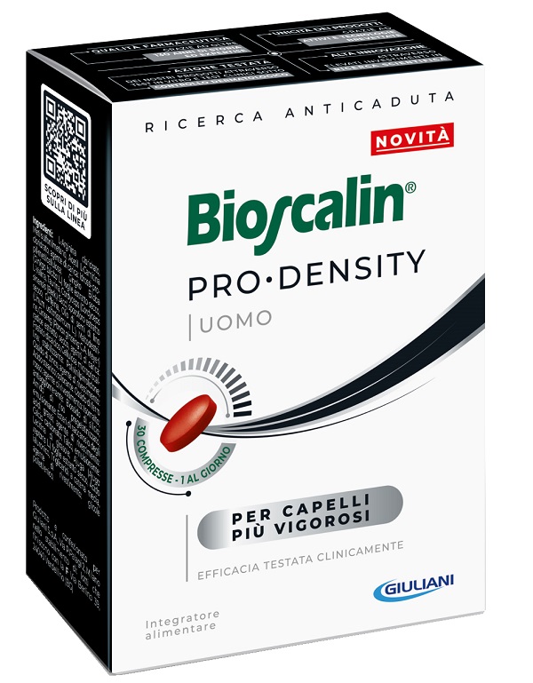 BIOSCALIN PRO DENSITY UOMO 30 COMPRESSE - Farmafamily.it