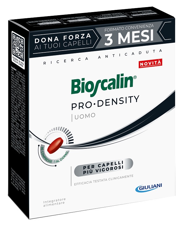 BIOSCALIN PRO DENSITY UOMO 90 COMPRESSE - Farmafamily.it