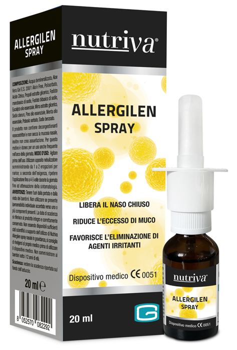 NUTRIVA ALLERGILEN SPRAY 20 ML - Farmafamily.it