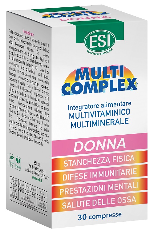 ESI MULTICOMPLEX DONNA 30 COMPRESSE - Farmafamily.it