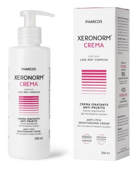 XERONORM PRX PHARCOS 250 ML CREMA ANTIPRURITO PELLI TENDENZA ATOPICA - Farmafamily.it