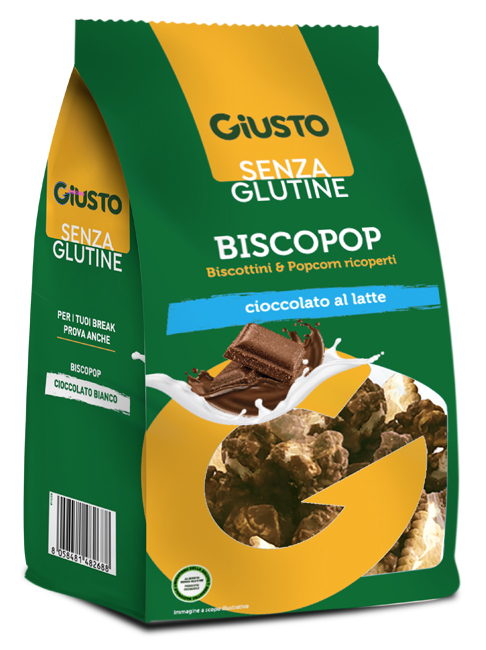 GIUSTO SENZA GLUTINE BISCOPOP NEW 80 G - Farmafamily.it