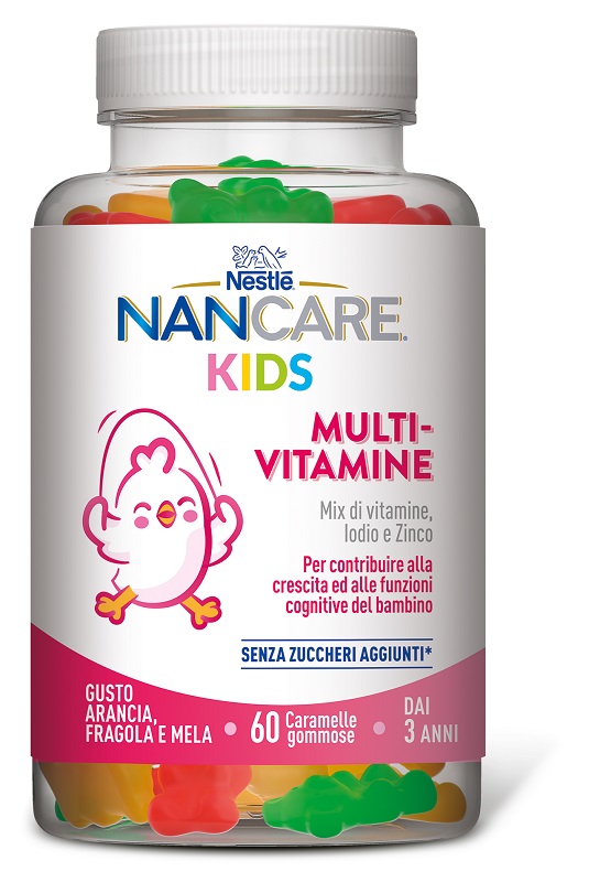 NANCARE KIDS MULTIVITAMINE 60 GUMMIES - Farmafamily.it