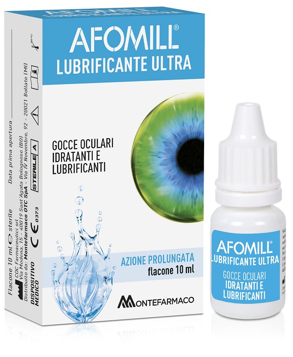 AFOMILL LUBRIFICANTE ULTRA GOCCE OCULARI 10 ML - Farmafamily.it