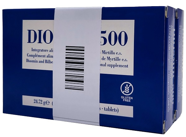 DIOSMIR 500 30 COMPRESSE DUAL PACK - Farmafamily.it