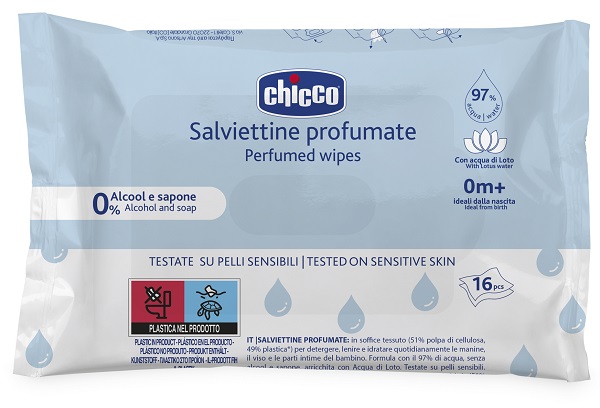 CHICCO SALVIETTE POCKET 16 PEZZI - Farmafamily.it