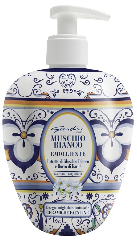 GANDINI SAPONE LIQUIDO FAENZA MUSCHIO 500 ML - Farmafamily.it