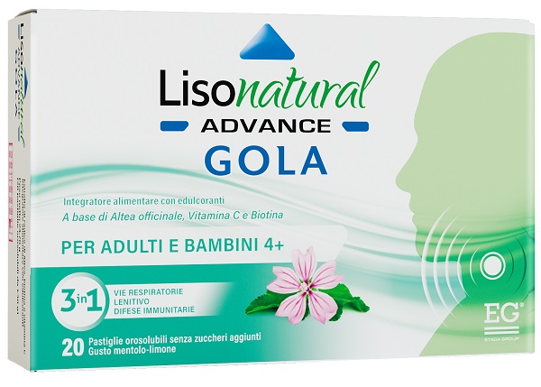 LISONATURAL ADVANCE GOLA 20 PASTIGLIE - Farmafamily.it