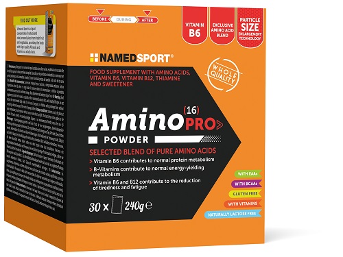 AMINO 16 PRO POWDER 30 BUSTINE - Farmafamily.it