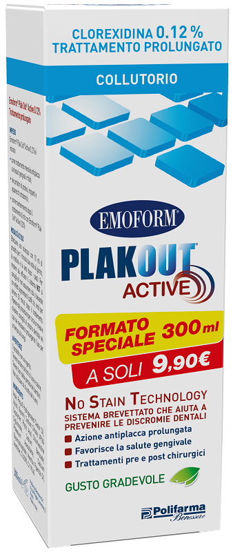EMOFORM PLAK OUT 0,12% 300 ML - Farmafamily.it