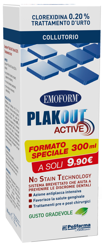 EMOFORM PLAK OUT 0,20% 300 ML - Farmafamily.it