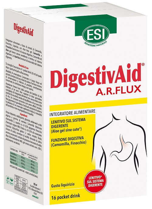 ESI DIGESTIVAID AR FLUX 16 POCKET DRINK - Farmafamily.it