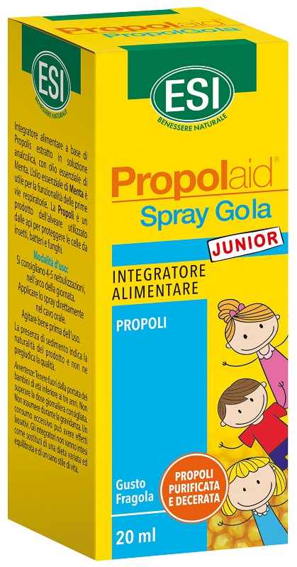 ESI PROPOLAID SPRAY GOLA JUNIOR 20 ML - Farmafamily.it