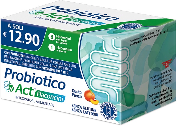 PROBIOTICO ACT 8 FLACONCINI - Farmafamily.it