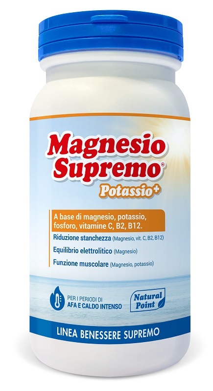 MAGNESIO SUPREMO POTASSIO+ 150 G - Farmafamily.it