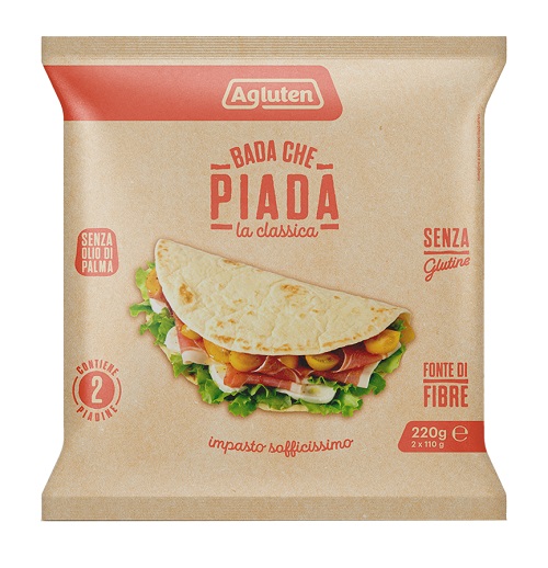 AGLUTEN BADA CHE PIADA LA CLASSICA 220 G - Farmafamily.it