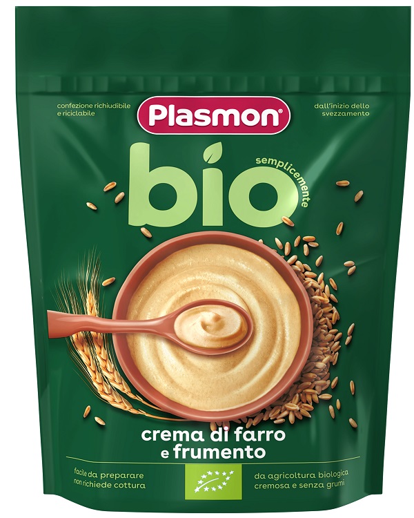PLASMON CEREALI BIO FARRO/GRANO 200 G - Farmafamily.it