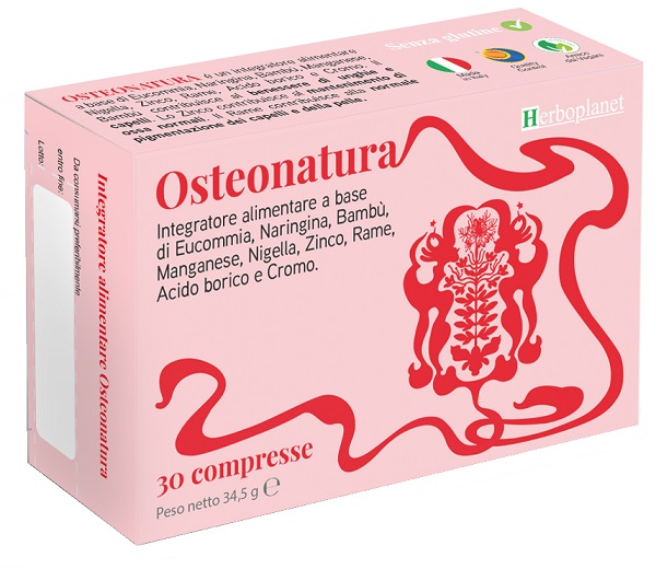 OSTEONATURA 30 COMPRESSE SENZA GLUTINE - Farmafamily.it
