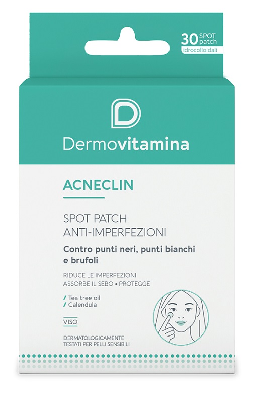 DERMOVITAMINA ACNECLIN PATCH ANTIMPERFEZIONI 30 PEZZI - Farmafamily.it