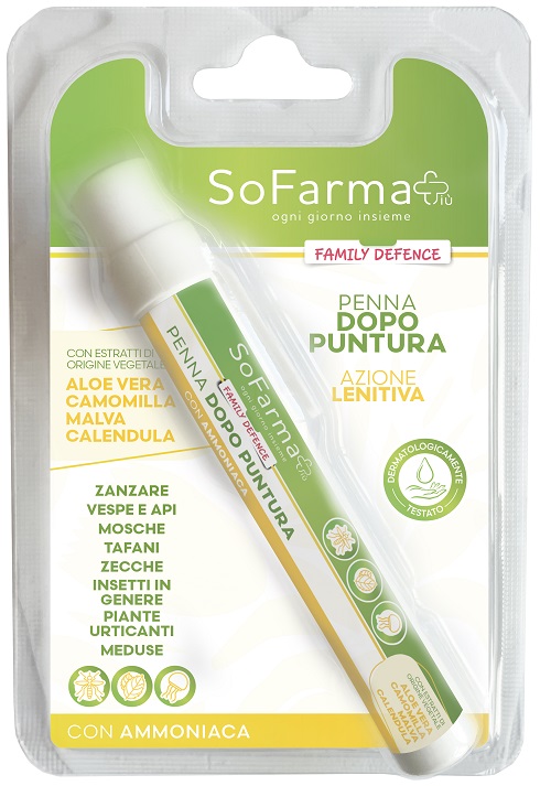 PENNA DOPO PUNTURA CON AMMONIACA 12 ML SOFARMAPIU' - Farmafamily.it