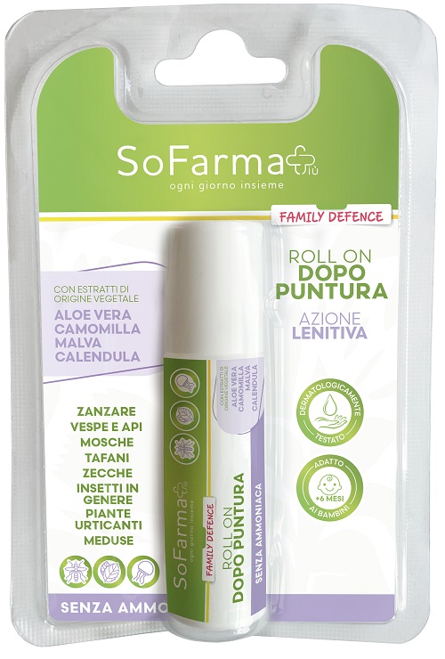 ROLL ON DOPO PUNTURA NATURALE 20 ML SOFARMAPIU' - Farmafamily.it