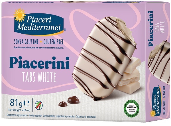 PIACERI MEDITERRANEI PIACERINI TABS WHITE 81 G - Farmafamily.it
