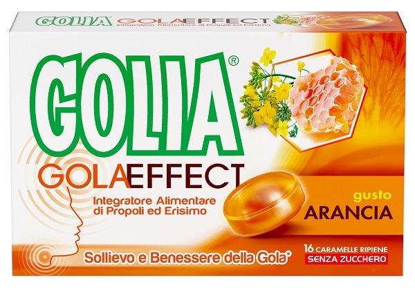 GOLIA GOLA EFFECT ARANCIA 16 CARAMELLE RIPIENE - Farmafamily.it