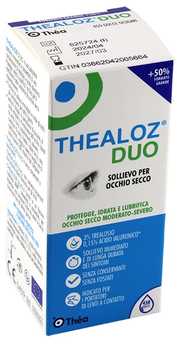 THEALOZ DUO SOLUZIONE OFTALMICA FLACONE 15 ML - Farmafamily.it