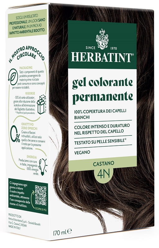 HERBATINT 4N CASTANO 170 ML - Farmafamily.it
