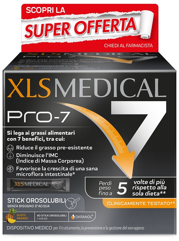 XLS MEDICAL PRO 7 90 STICK TAGLIO PREZZO - Farmafamily.it
